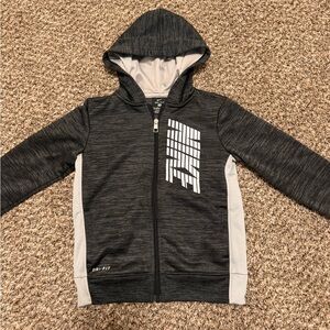 Nike dri fit zip up hoodie medium